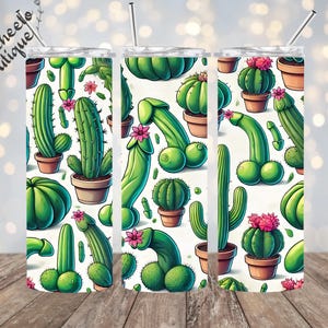 20 oz Adult Cactus Tumbler Ready to Ship