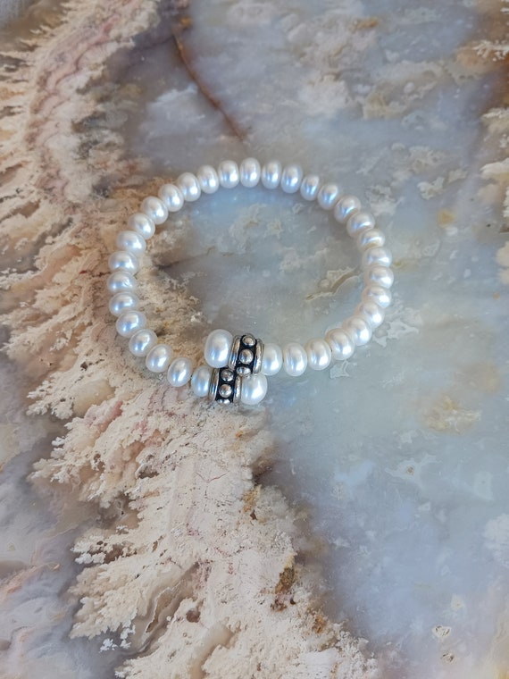 Honora Pearl Wrap Pearl Vintage Bracelet/Gift for… - image 2