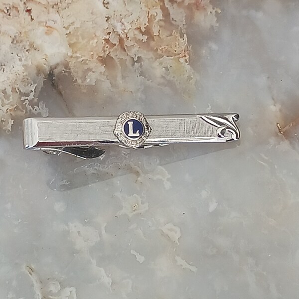 Lions Clubs International Tie Clip Vintage