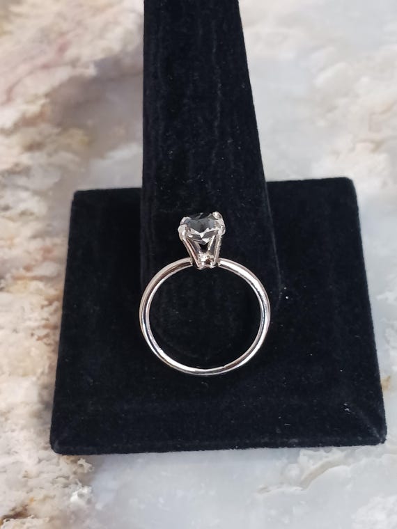 Uncas Solitaire Statement Ring Size (7) Fun Trave… - image 5