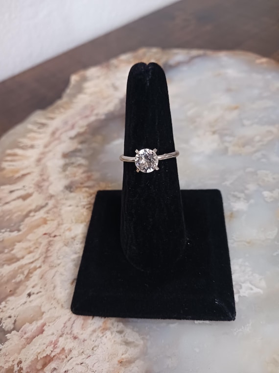 Uncas Solitaire Statement Ring Size (7) Fun Trave… - image 3