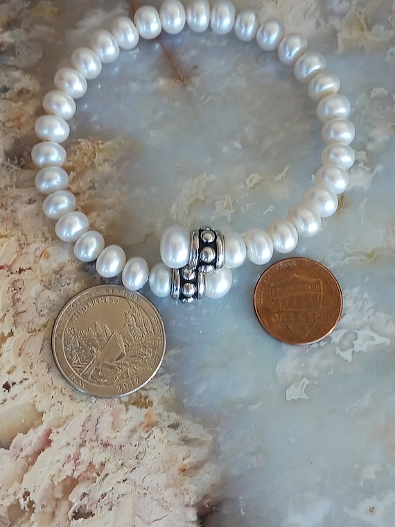 Honora Pearl Wrap Pearl Vintage Bracelet/Gift for… - image 6