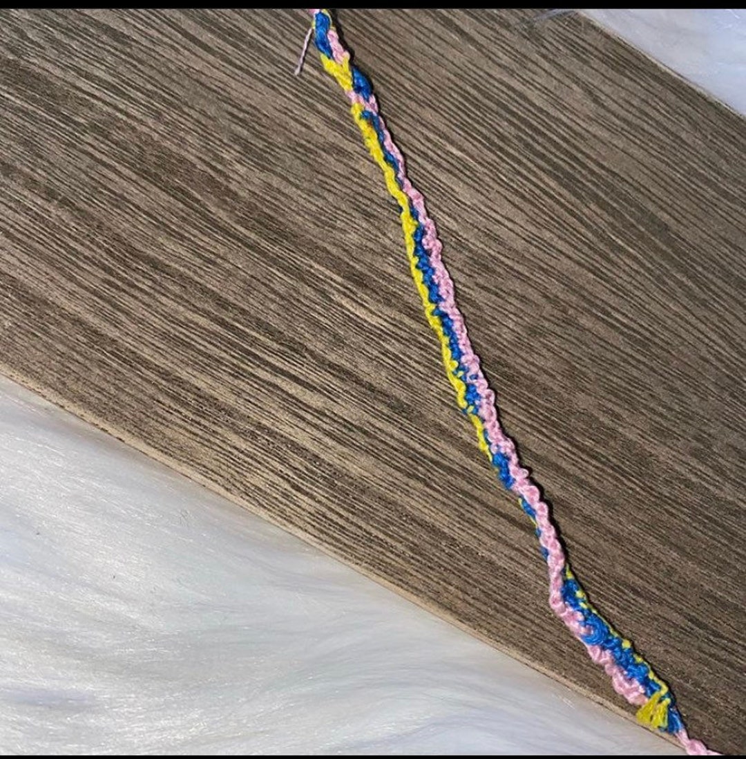 Cross Cross Friendship Bracelet Etsy