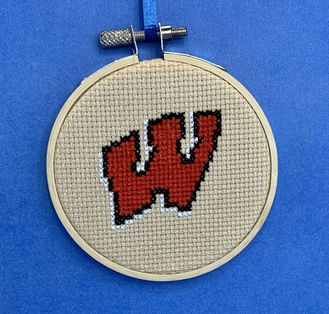 Wisconsin University Cross Stitch Etsy