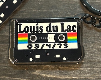 Interview with the vampire inspired keychain! adorable! and handmade!