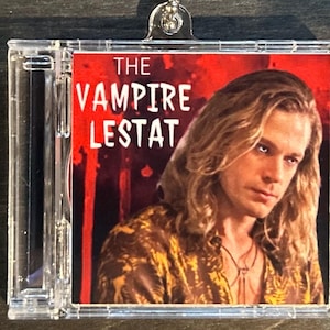 More designs! Handmade acrylic “The Vampire LESTAT” CD keychain replica Interview with the vampire