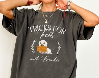 Halloween Dog Shirt, Dog Ghost Shirt, Halloween Shirt for Dog Lover,Fall Dog Shirt Comfort Colors,Dog Mom Halloween Costume,Halloween Tshirt