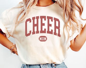Camiseta de animadora, colores cómodos, regalo personalizado para animadora, regalos, camiseta de animadora, linda camiseta de animadora