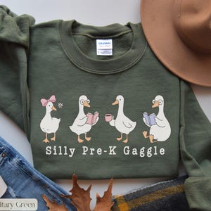 Pre-K Teacher Sweatshirt,Preschool Teacher Sweatshirts,Preschool Crew,Pre-K Teacher Team Sweatshirts, PreK Sweater, Cute Teacher Sweatshirt