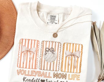 Volleyball Mom Shirt,Comfort Colors Volleyball Shirt,Volleyball Mama Gift,Game Day Shirt,Volleyball Season Mom Shirt,Volleyball Lover Shirt