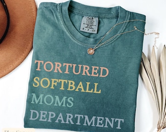 Comfort Colors Softball Shirt,Custom Softball Mom Shirt,Softball Mama Shirt,Gift for Softball Lover,Softball Gifts, Game Day Shirt