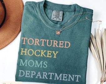 Custom Hockey Mom Shirt,Comfort Colors Hockey Shirt,Hockey Mama Shirt,Hockey Mom Gift,Sports Mom Shirt, Gift for Sports Mom,Game Day Shirt