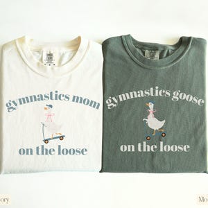 Custom Gymnastics Mom Shirt, Gymnastics Mama Shirt, Personalized Gift for Mom Dad, Gymnastics Gift, Gymnastics Mom Shirt, Gymnastics Tee