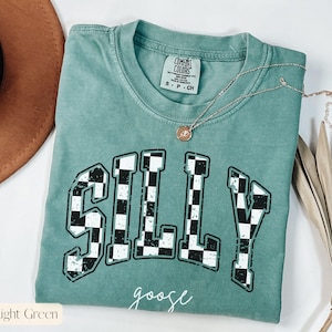 Retro Silly Goose Shirt,Goose First Birthday, Mama Goose Shirt,Custom Goose Shirt Gift, Silly Goose Shirt,One Silly Goose Birthday Shirts