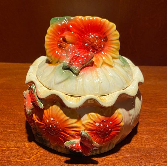 Sunflower Jewelry Box Gem