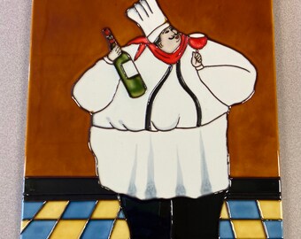 Chef at Café' Gclee Prnt - Jennfer Garant |  | Ktchen decor