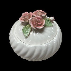 Floral Vintage Jewelry Box