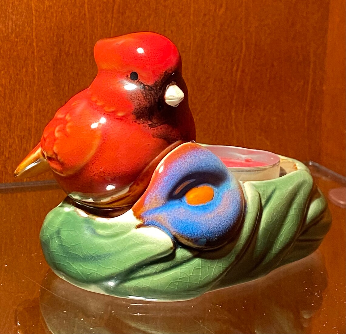 Cardinal Candle Holder Etsy