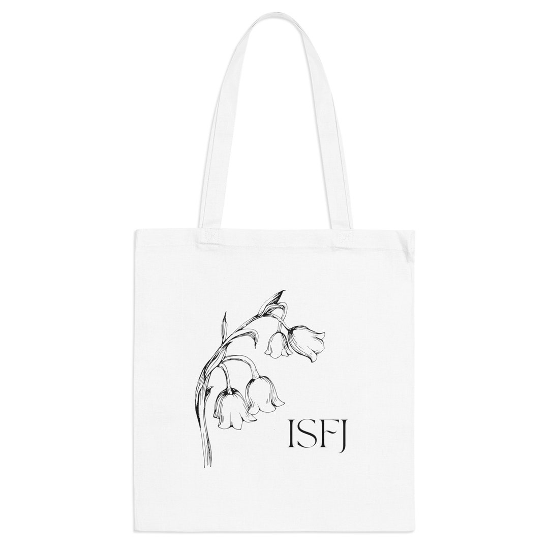 ISFJ Flower Tote Bag, Personality Type, MBTI, Myers Briggs Type ...