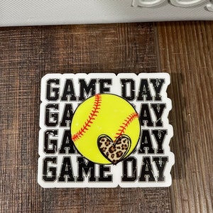 Bogg bag charms, softball,personalized, bag accessories, Bogg bag hardware Game day