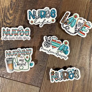 Nurse Bogg Bag Charm, Waterproof Acrylic Accessory