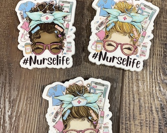 Nurse Bogg bag charms, bag charm, Bogg bag charm accessory, gift for nurse