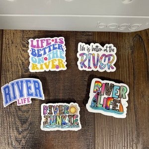 Bogg bag charms, summer, river, river life, Bogg bag charm accessory, Bogg bag hardware