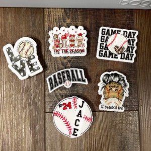 Bogg bag charms, baseball,personalized, bag accessories, Bogg bag hardware