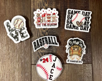 Bogg bag charms, baseball,personalized, bag accessories, Bogg bag hardware