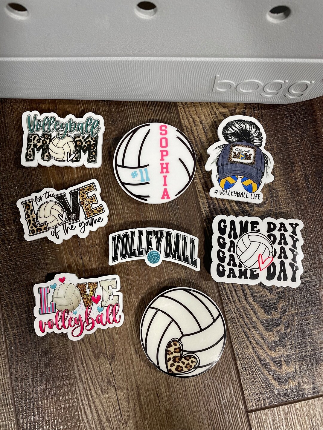 Bogg Bag Charms, Volleyball, Volleyball Mom,personalized, Bag