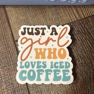 Bogg bag charms, iced Coffee, Bogg bag charm accessory, Bogg bag hardware