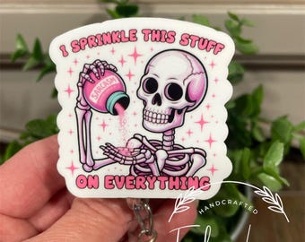 Badge reel, funny badge reels, sarcasm, Nurse badge reel, teacher badge reel
