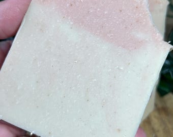 Pink Mimosa cold process soap