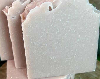 Pink Grapefruit cold process soap