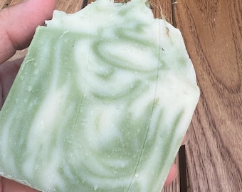 Spearmint Eucalyptus cold process soap
