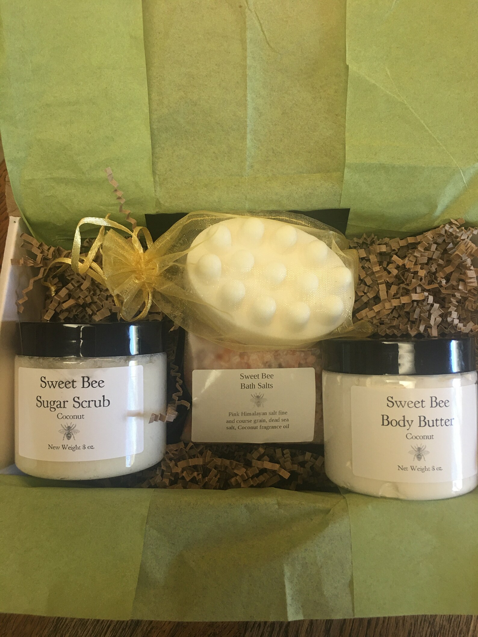 Coconut gift set Etsy