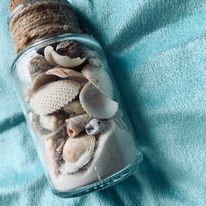 Seashell Jar | Seashells | Beach | Glass | Jar