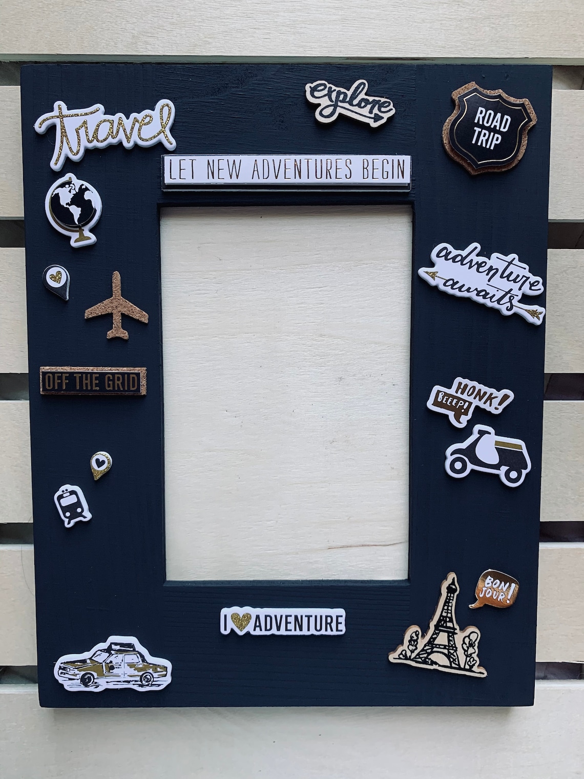 Travel Picture Frame Vacation Photos Etsy