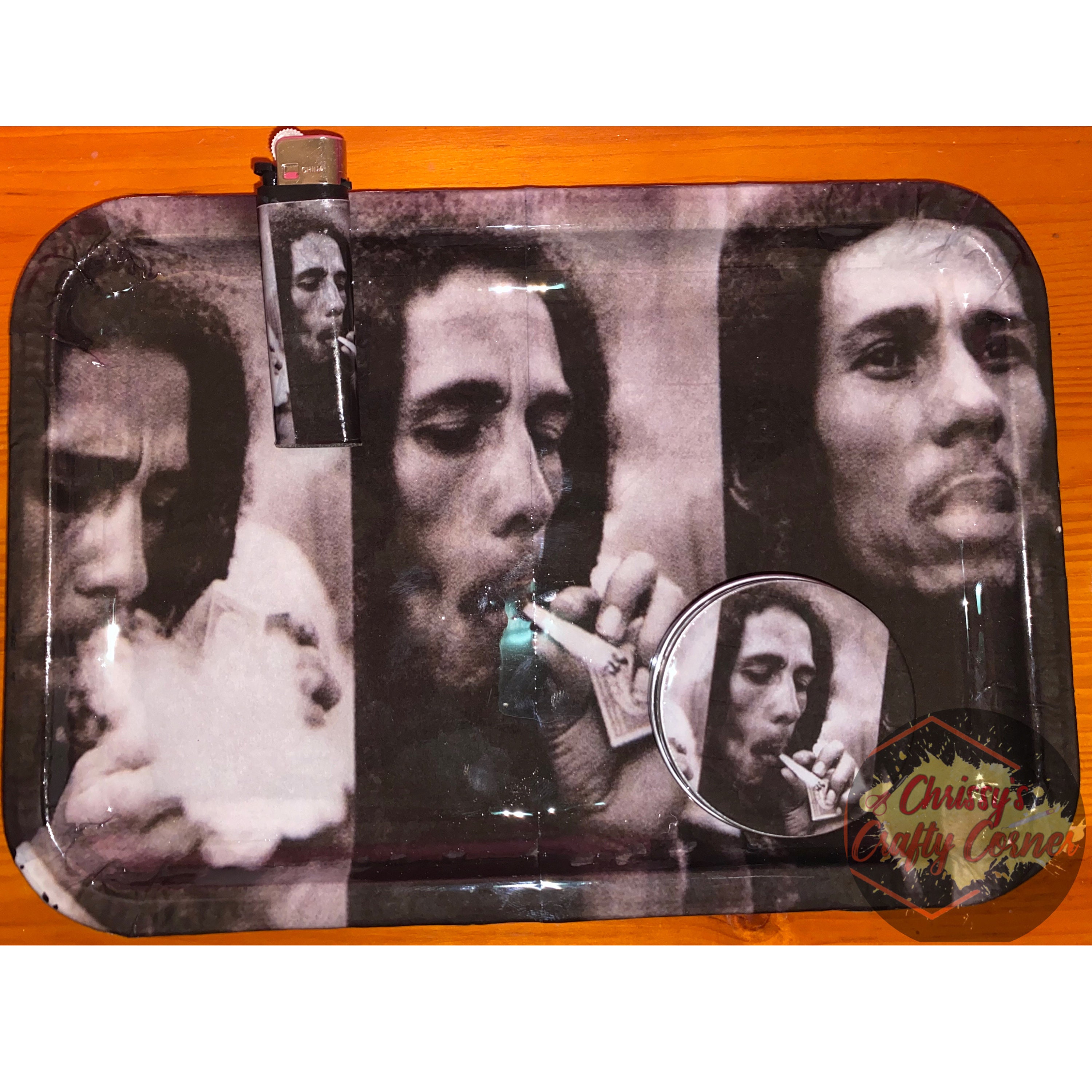 ラスタマン ボブ・マーリー レゲェ 灰皿 インテリア 小物置き