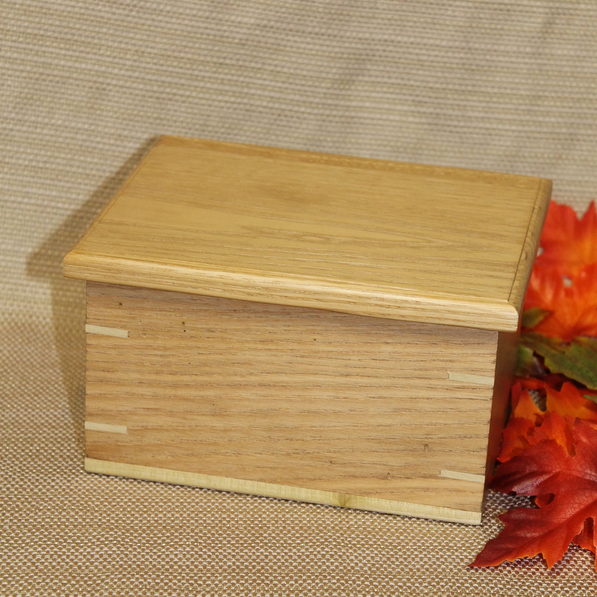 Decorative Wood Box With Lid 81 Reclaimed Wood Box Oak Etsy