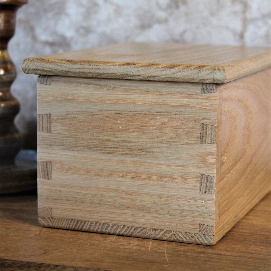 Decorative Wood Box with Lid Reclaimed wood box Keepsake box Etsy