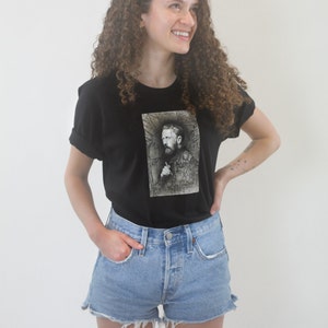 Vincent&#39;s Portrait & Quote - Unisex Jersey Short Sleeve Tee