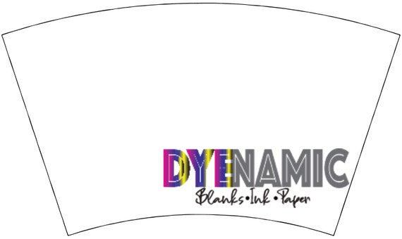 Coffee Cup Tumbler Goblet Full Wrap Template For Dollar Tree Etsy