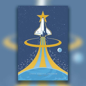 Space Shuttle - Space Exploration Fine-Art Print