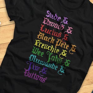 Stede, Edward, Lucius och resten - Rolig piratstolthet, HBTQIA - T-shirt