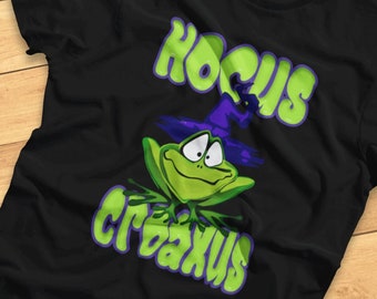 Hocus Croakus - Funny Wizard/Witch Frog - T-Shirt