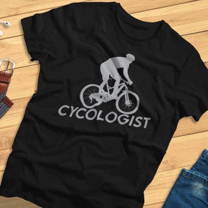 Cycologist Funny Bicycle Racer Kiss-Cut Sticker Biker Cyclist