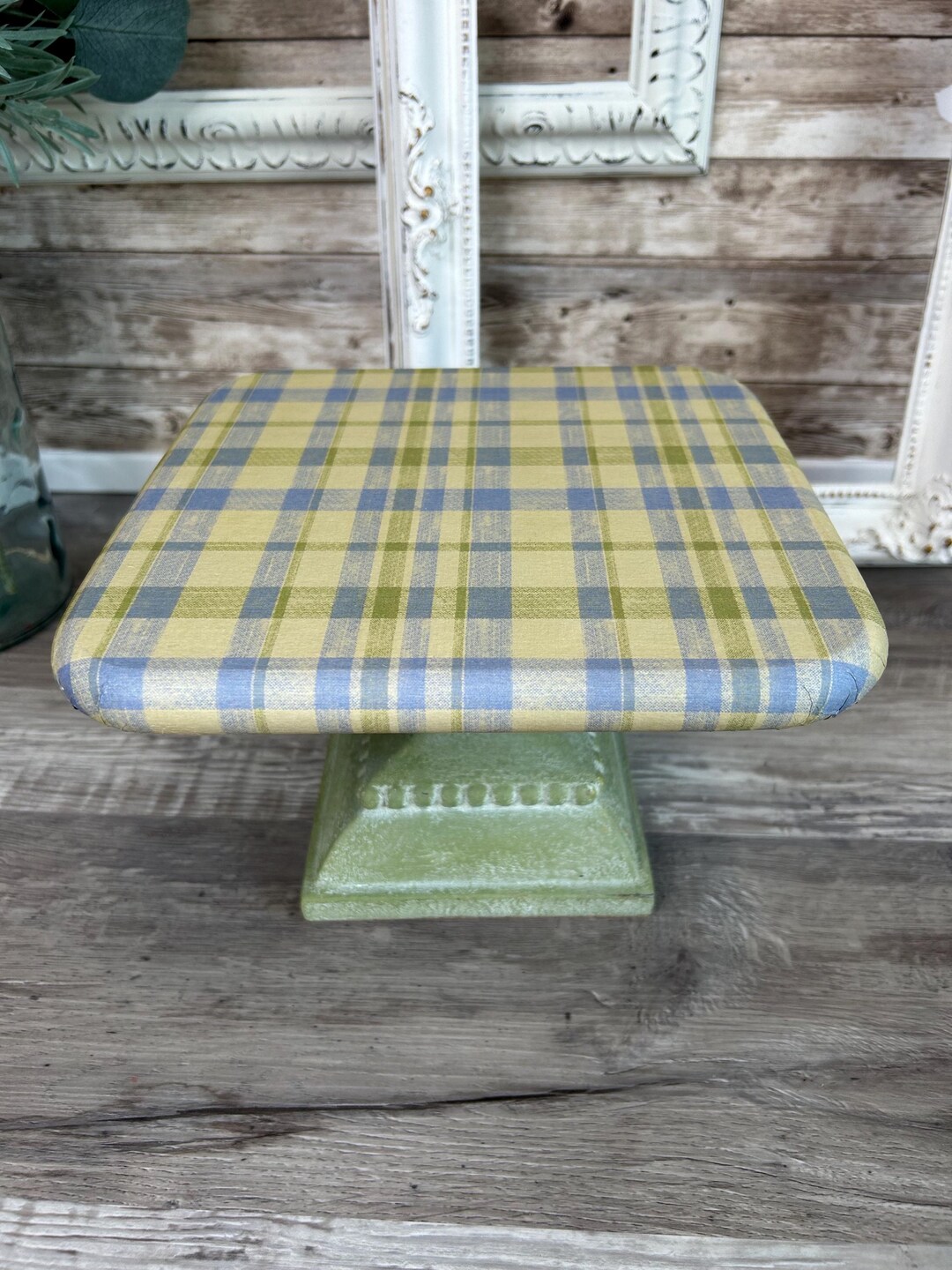 Upcycled Wooden Riser With Farmhouse Style | Handcrafted Décor With ...