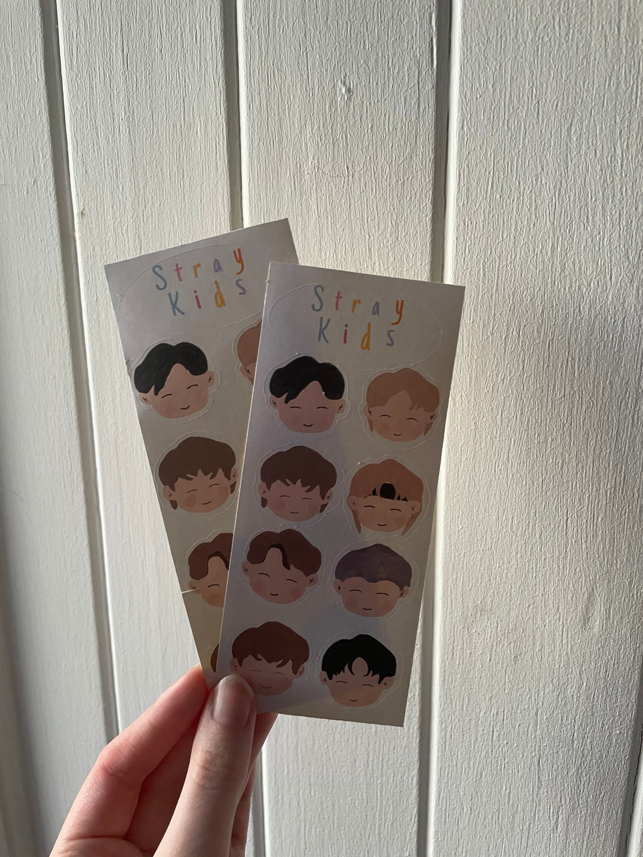 stray kids kawaii sticker ll kpop stickers kpop stray etsy