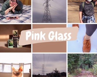 Pink Glass Lightroom Preset l Instagram Presets, Presets, Influencer / XMP Presets / DNG Presets / Lightroom Desktop and mobile